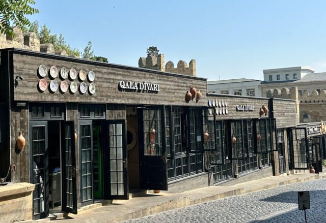 Baku traditional restaurant