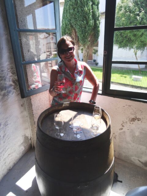 Ruby - Blogger at Two Passports One Planet is wine-tasting in Porto, Portugal.