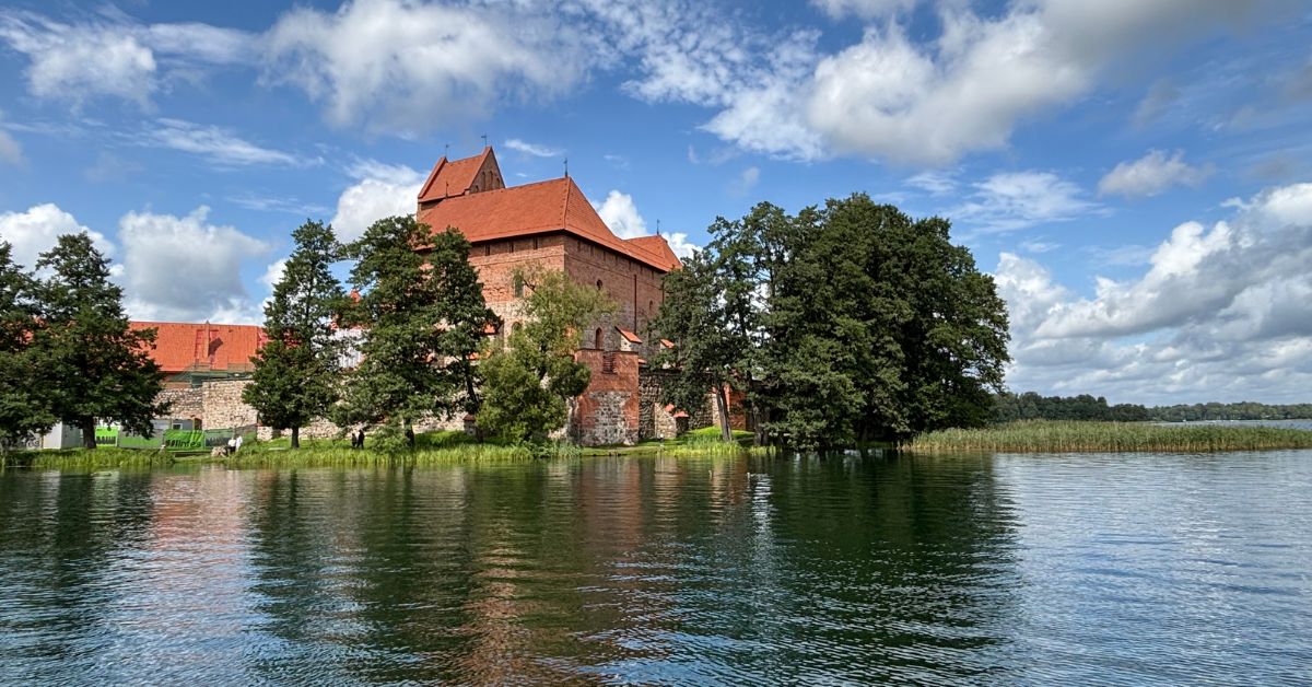 Trakai Castle from the water